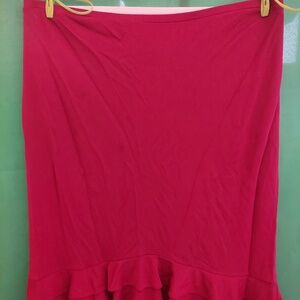 Red Mini Skirt